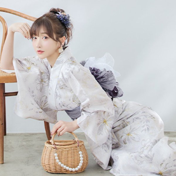 画像18: 【浴衣小物】3連フラワーコサージュ【3カラー】[HC02]