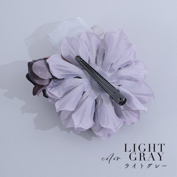 画像13: 【浴衣小物】オーガンジーリボン付き小花コサージュ【4カラー】[YMT]