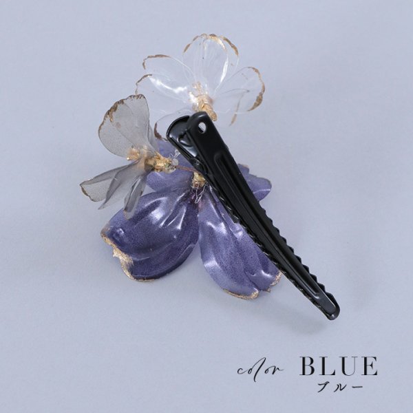 画像8: 【即日発送】【浴衣小物】クリアフラワーコサージュ【3カラー】[HC02]