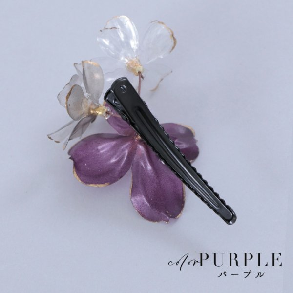 画像10: 【即日発送】【浴衣小物】クリアフラワーコサージュ【3カラー】[HC02]