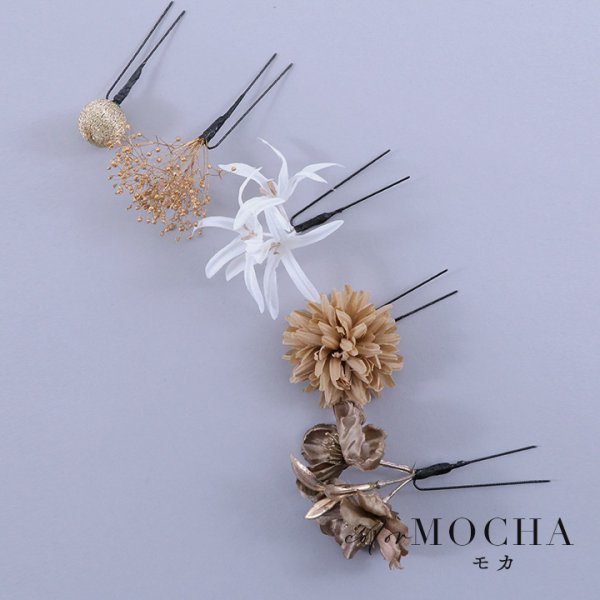 画像13: 【即日発送】【浴衣小物】小花コサージュ5点セット【5カラー】[YMT]