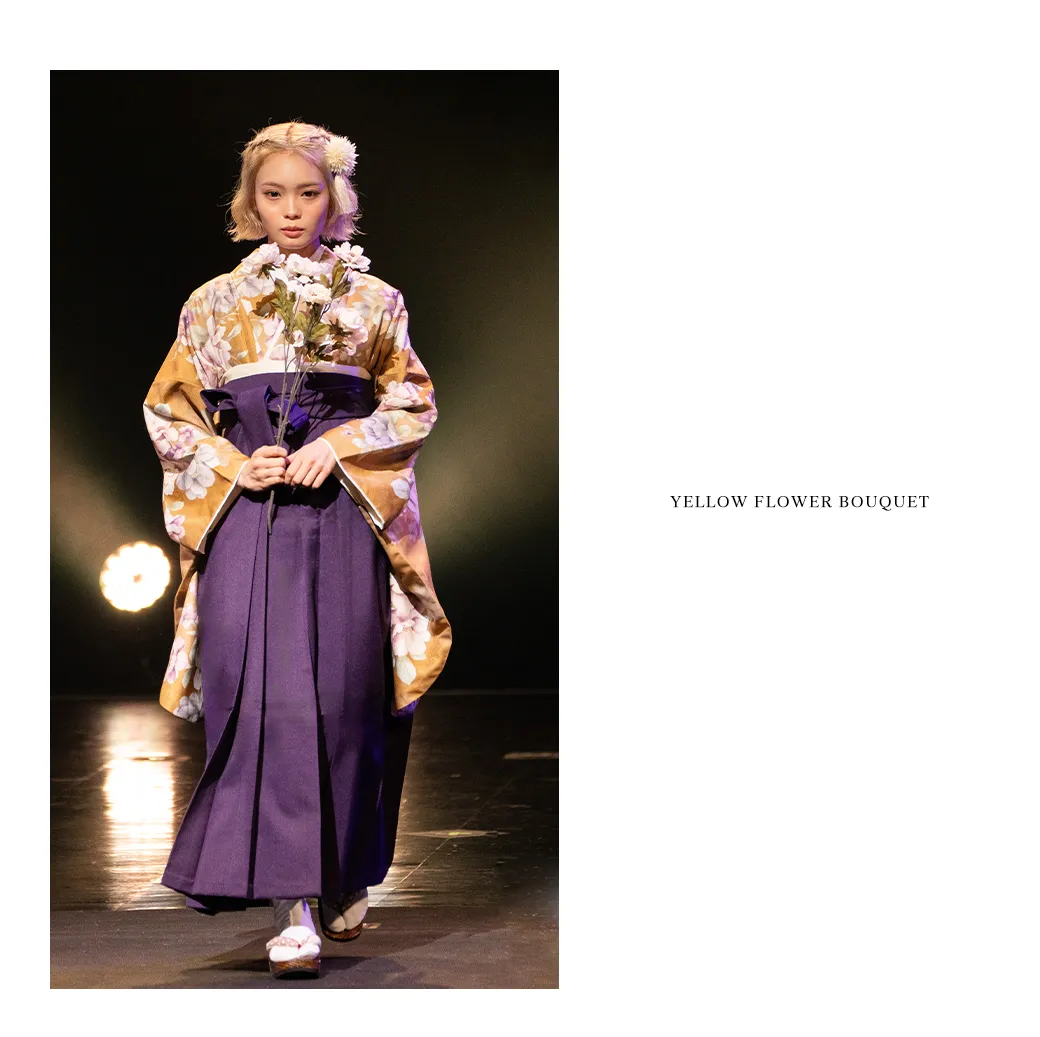 2025WINTER GAKUSEI RUNWAY 袴ステージランウェイレポート47