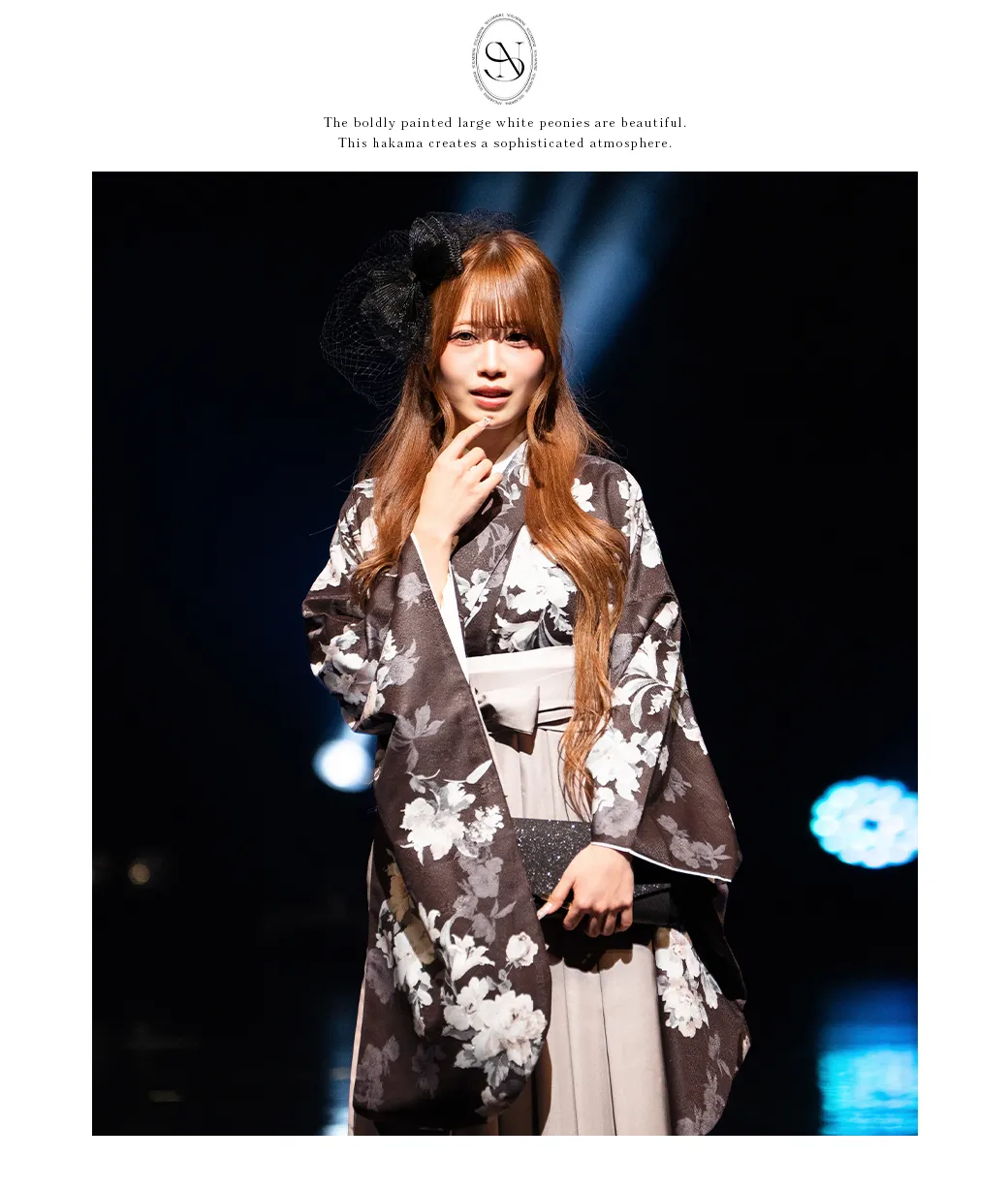 2025WINTER GAKUSEI RUNWAY 袴ステージランウェイレポート60