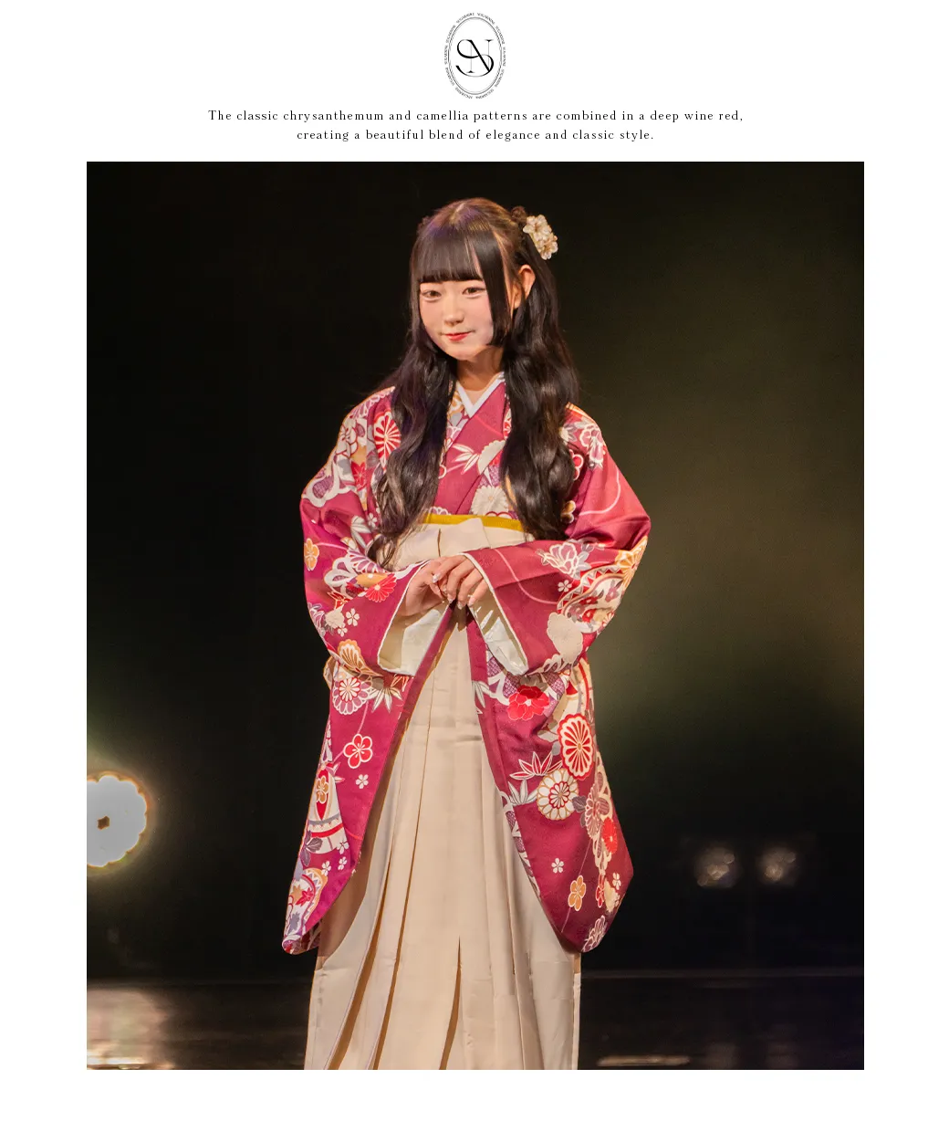 2025WINTER GAKUSEI RUNWAY 袴ステージランウェイレポート32