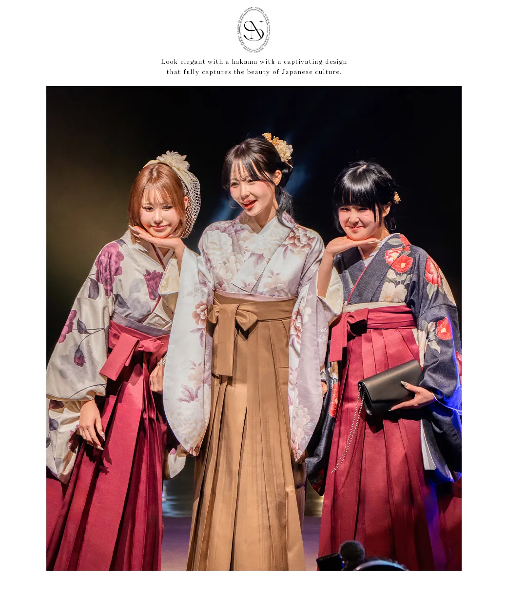 2025WINTER GAKUSEI RUNWAY 袴ステージランウェイレポート36
