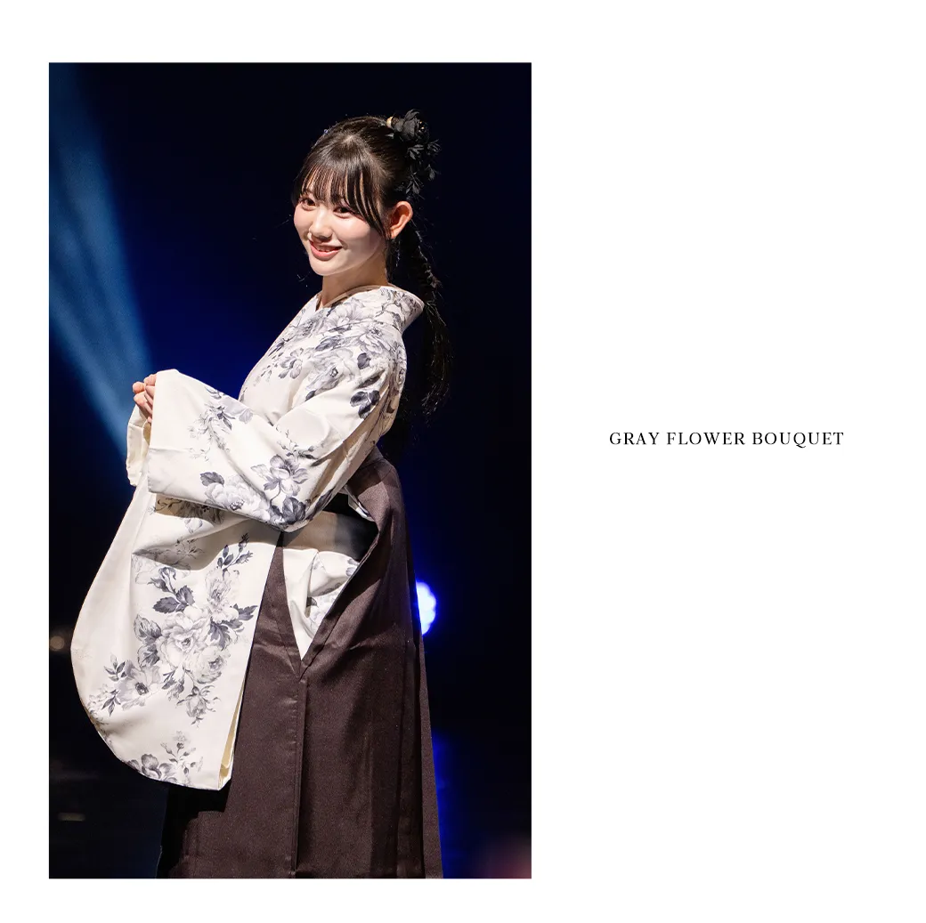 2025WINTER GAKUSEI RUNWAY 袴ステージランウェイレポート39