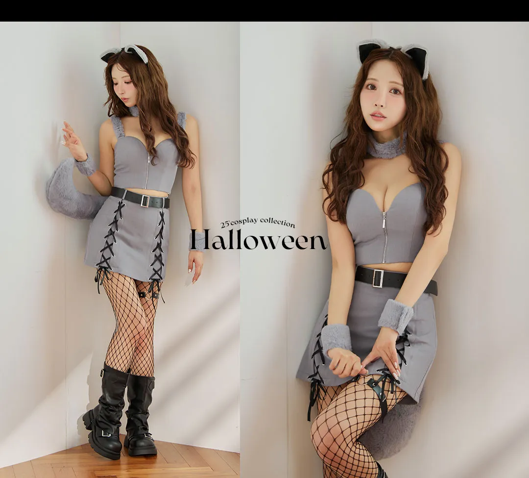 三上悠亜&ももかが着る、盛れる最新ハロウィンコスプレ4LOOK6