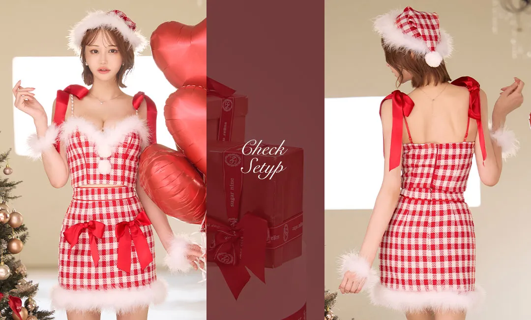 明日花キララ&れみれみチェックサンタコレクション7LOOK♡-48