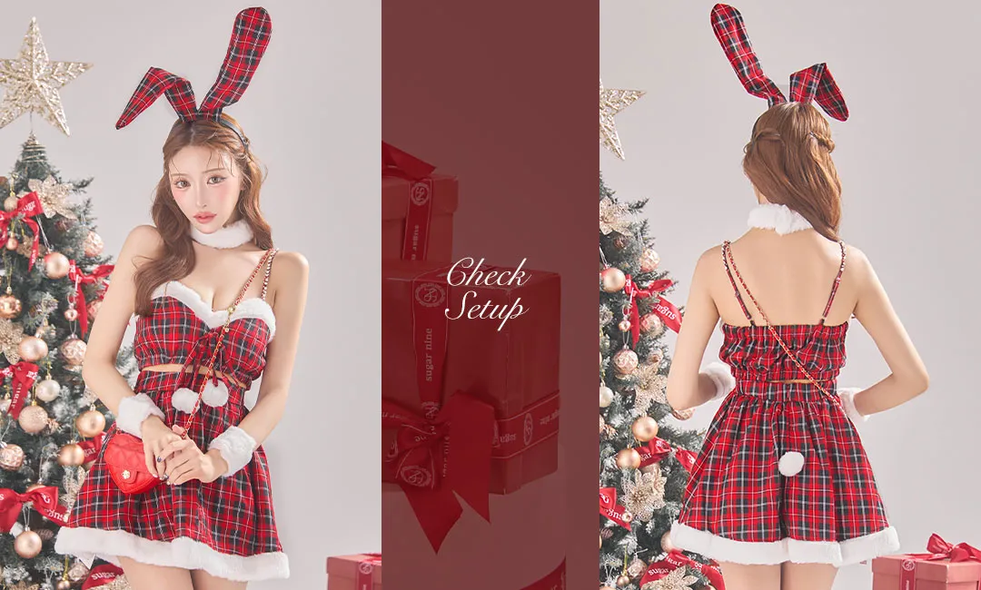 明日花キララ&れみれみチェックサンタコレクション7LOOK♡-8