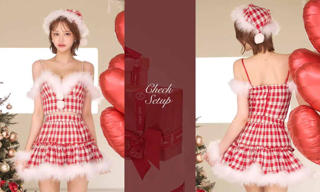 明日花キララ&れみれみチェックサンタコレクション7LOOK♡-32