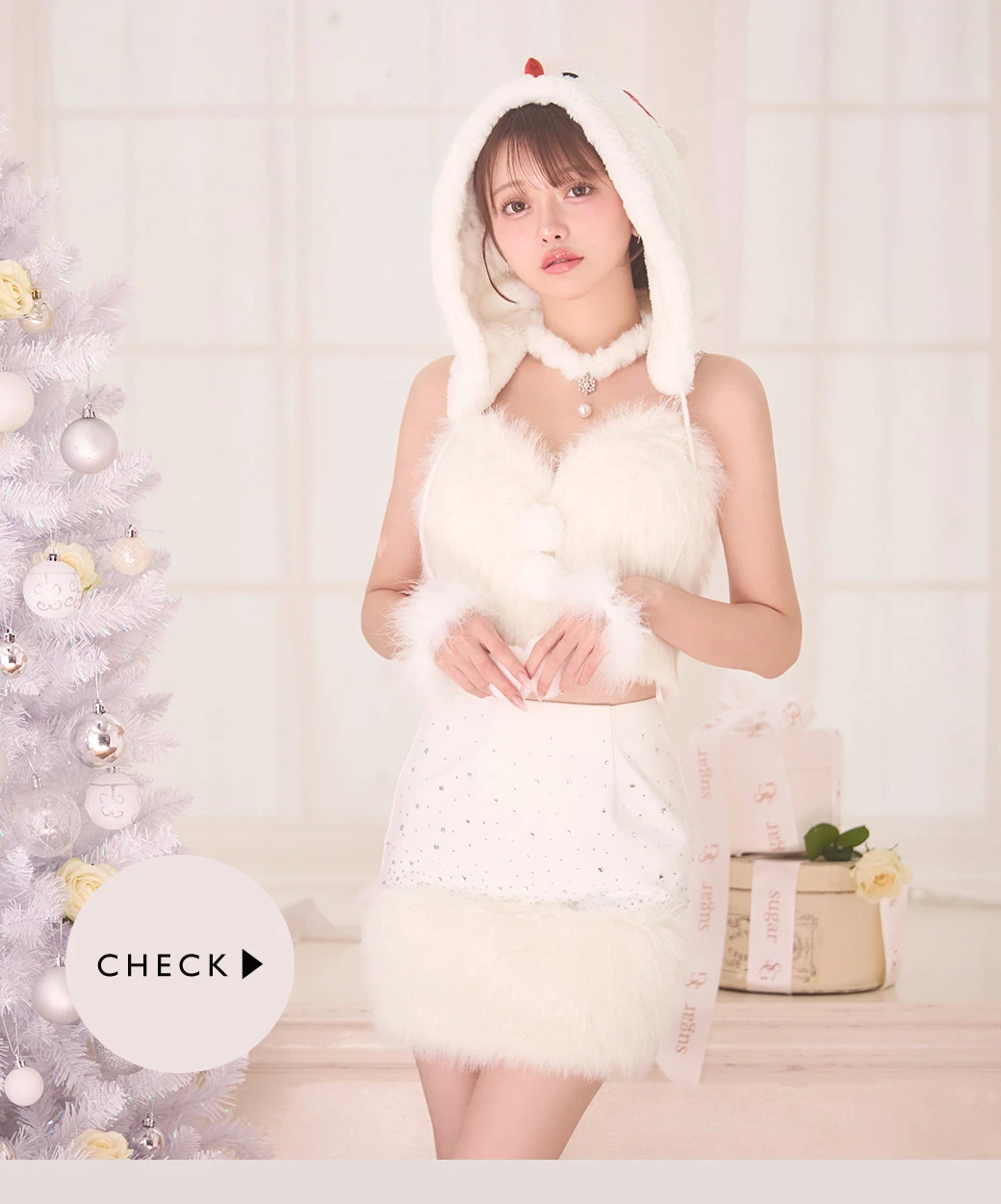 ファービジューセットアップ雪だるまコスプレ1