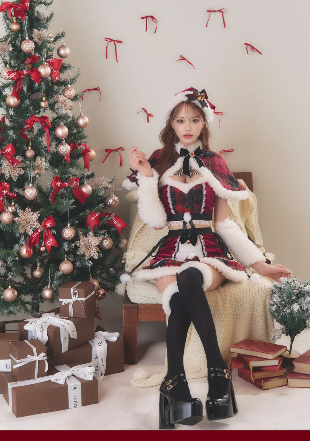 まりん&れみれみが着る、マリームーンサンタ21