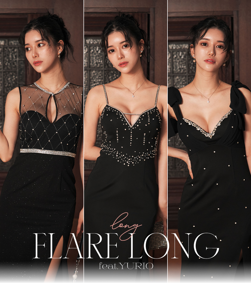 GLITTER BLACK🖤日常をドラマに変える、ブラックドレスが登場。