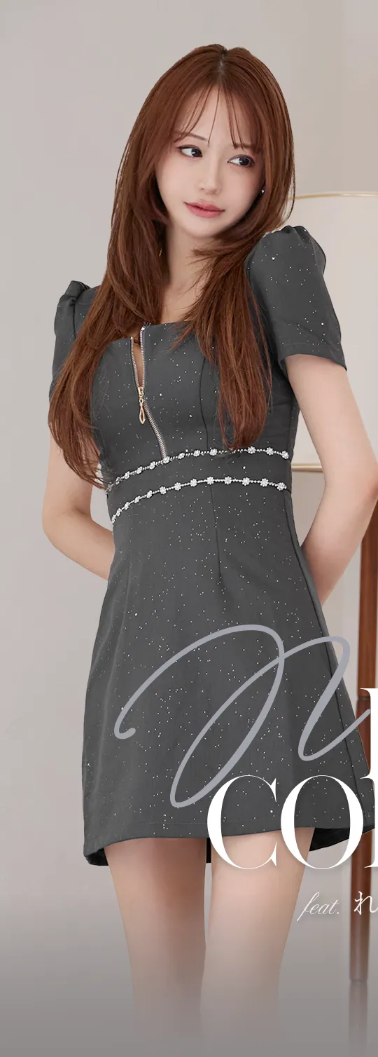 れみれみが着る♡人気ドレスの新色グレー発売スタート！