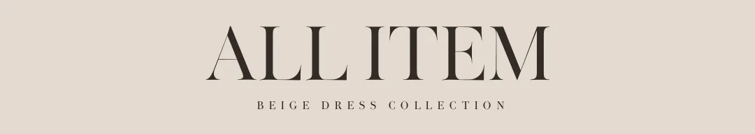 ベージュドレス一覧