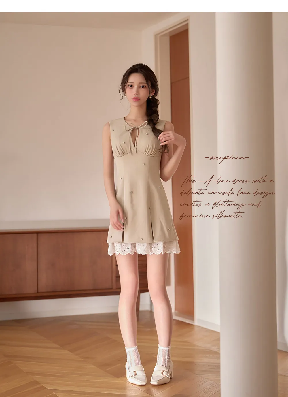 送料無料!バストカットリボンボックスプリーツミニドレス/キャバドレス【XS-XLサイズ/2カラー】【予約商品/2月上旬-中旬発送予定】[OF04]【SB】dzwAG