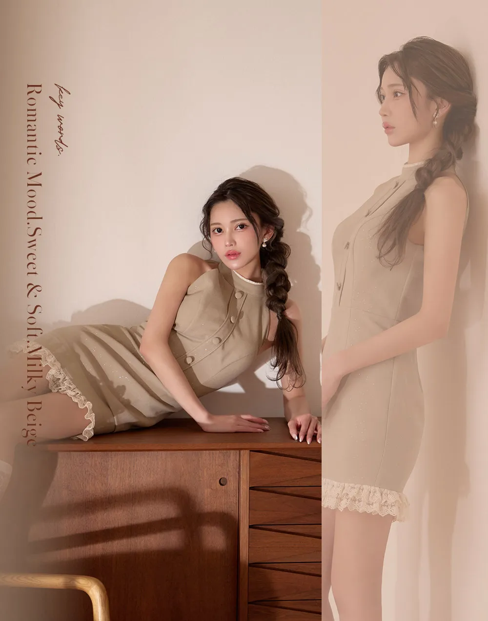 送料無料!レースフリルアメスリラメタイトミニドレス/キャバドレス【XS-Lサイズ/2カラー】【予約商品/2月中旬発送予定】[OF04]【SB】dzwAG