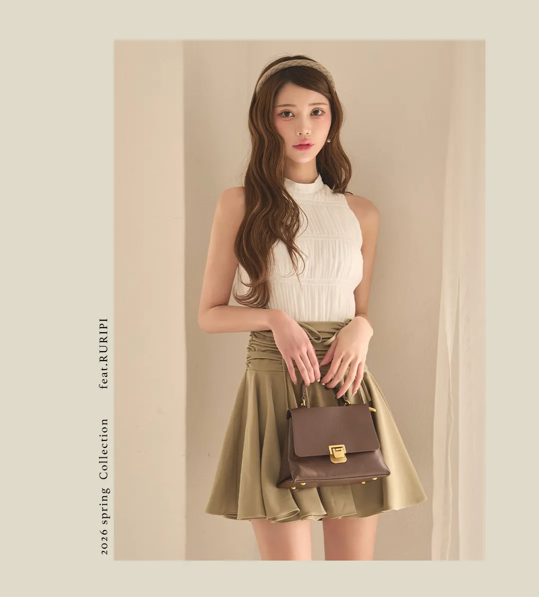 ペプラムジップミディアムタイトセットアップドレス/キャバドレス3