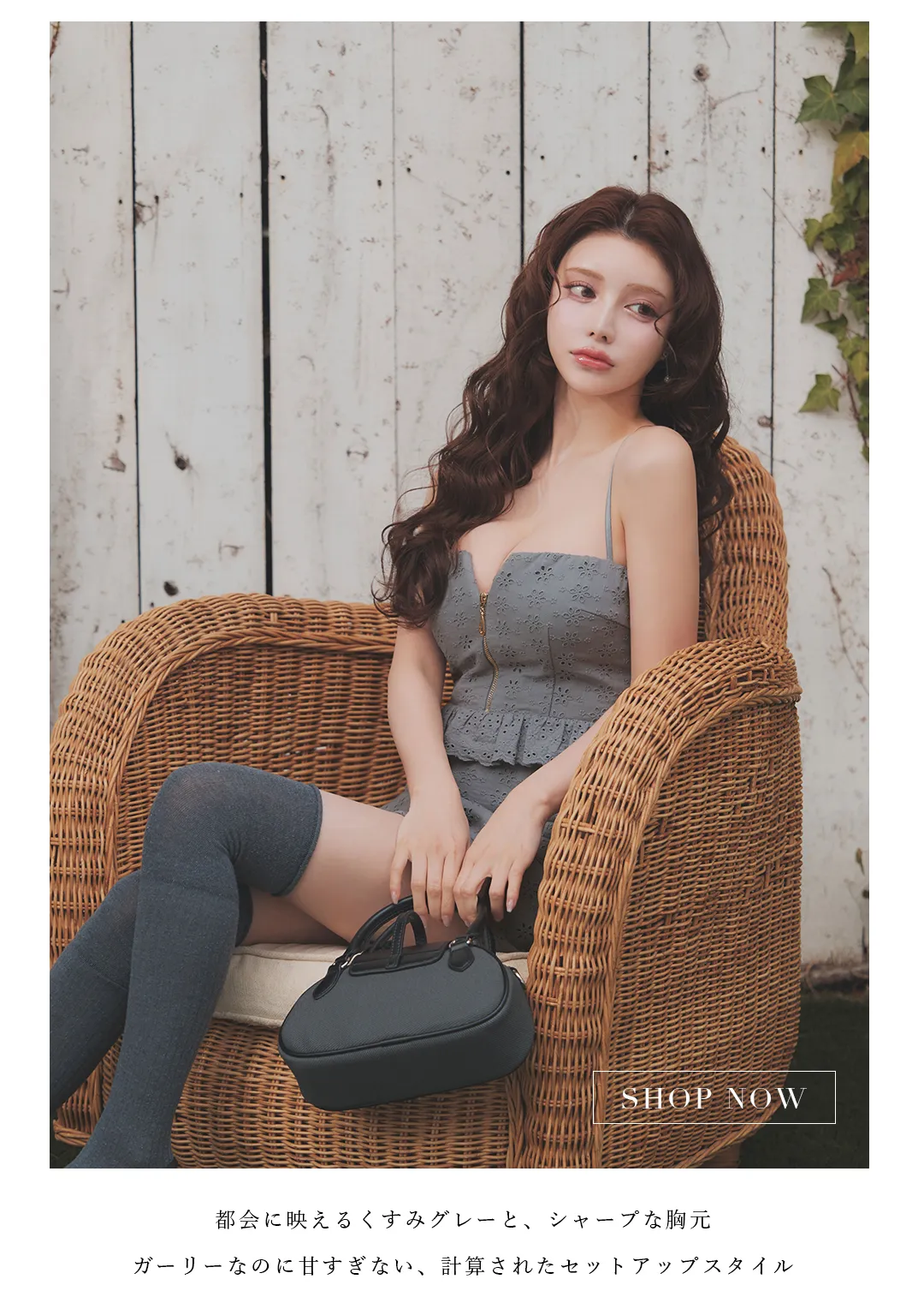 花柄/コットン/レース/フリル/フロントジップ/キャミソール/ペプラム/Aライン/ミニドレス/キャバドレス1