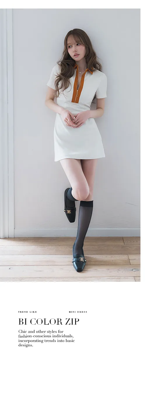 ribbon V Neck ドレス 詳細1 4