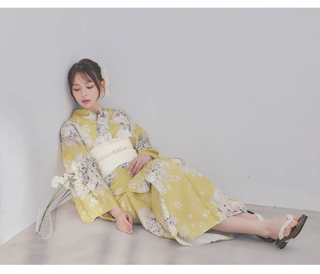 kieが着る、WARM FLOWER浴衣-10