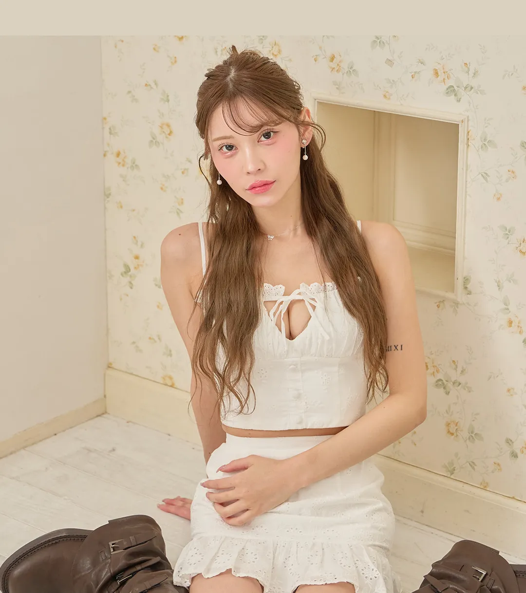 デコルテビジュー/ラメ/ストレッチ/ミニドレス/キャバドレス6