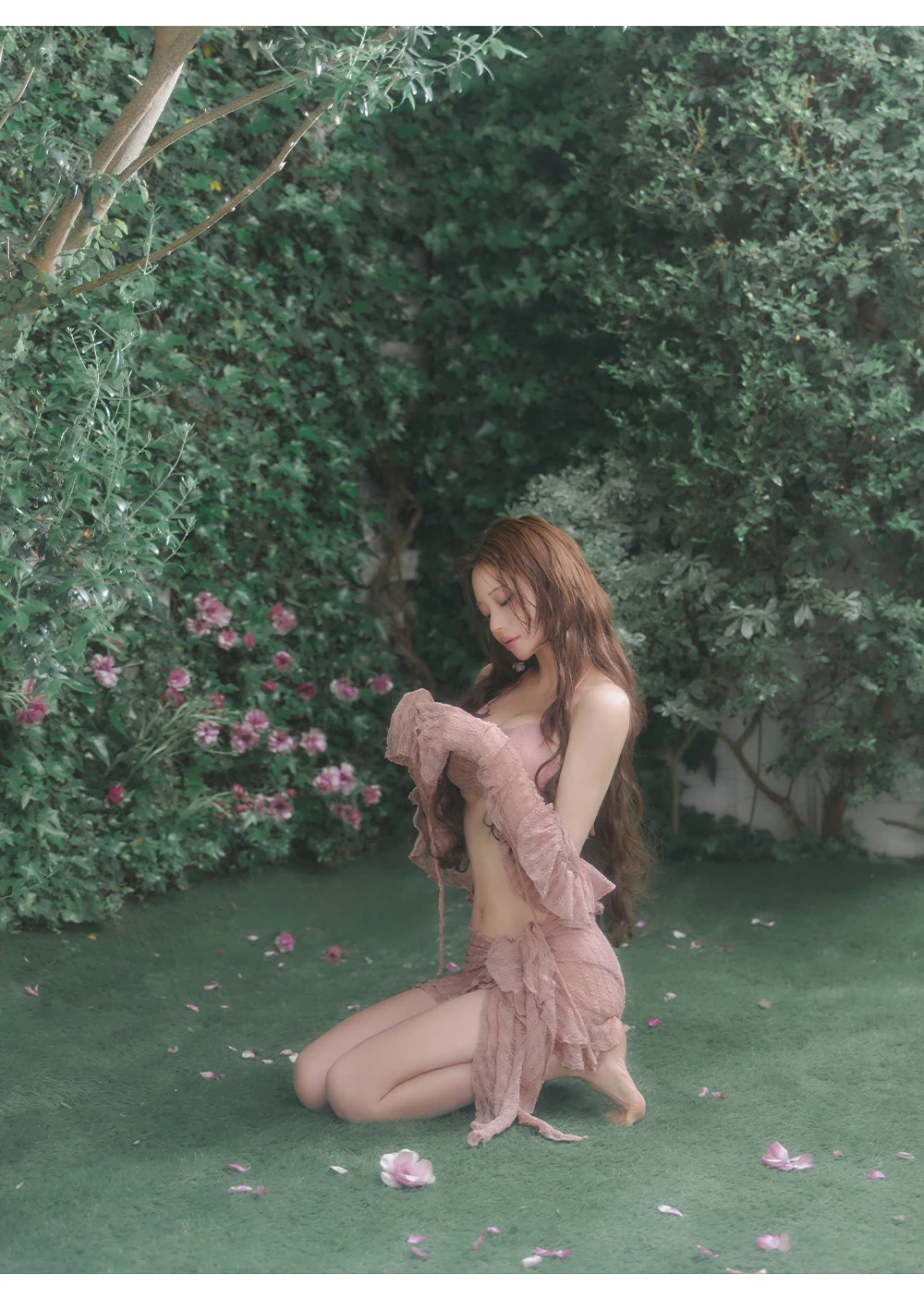 【ビキニ】【水着】Solle echo swimwear Pink 4
