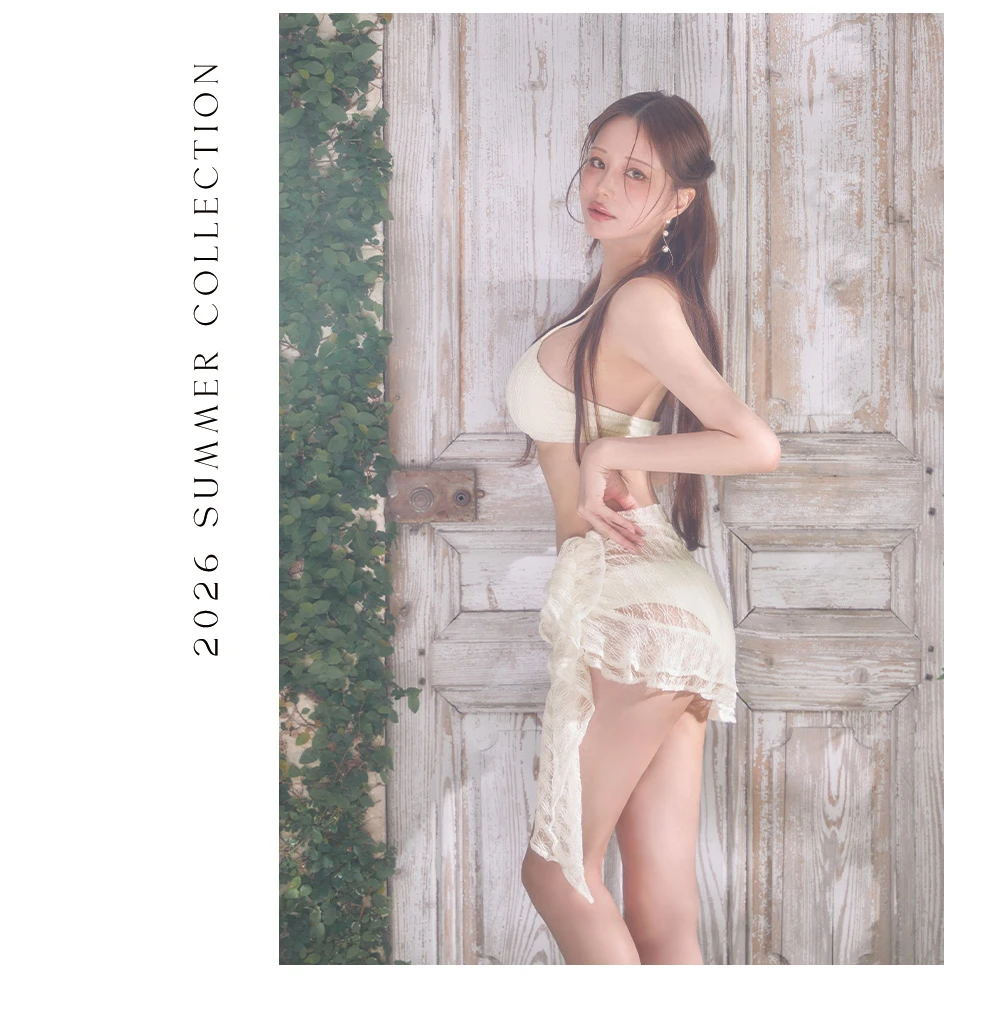 【ビキニ】【水着】Solle echo swimwear Ivory 3