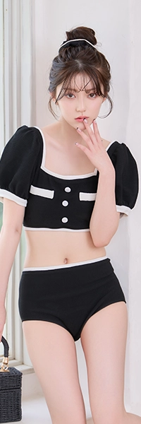 トレンド水着コーディネート例