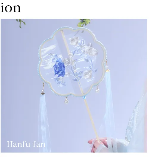 漢服扇子/うちわ ハロウィン小物 単品