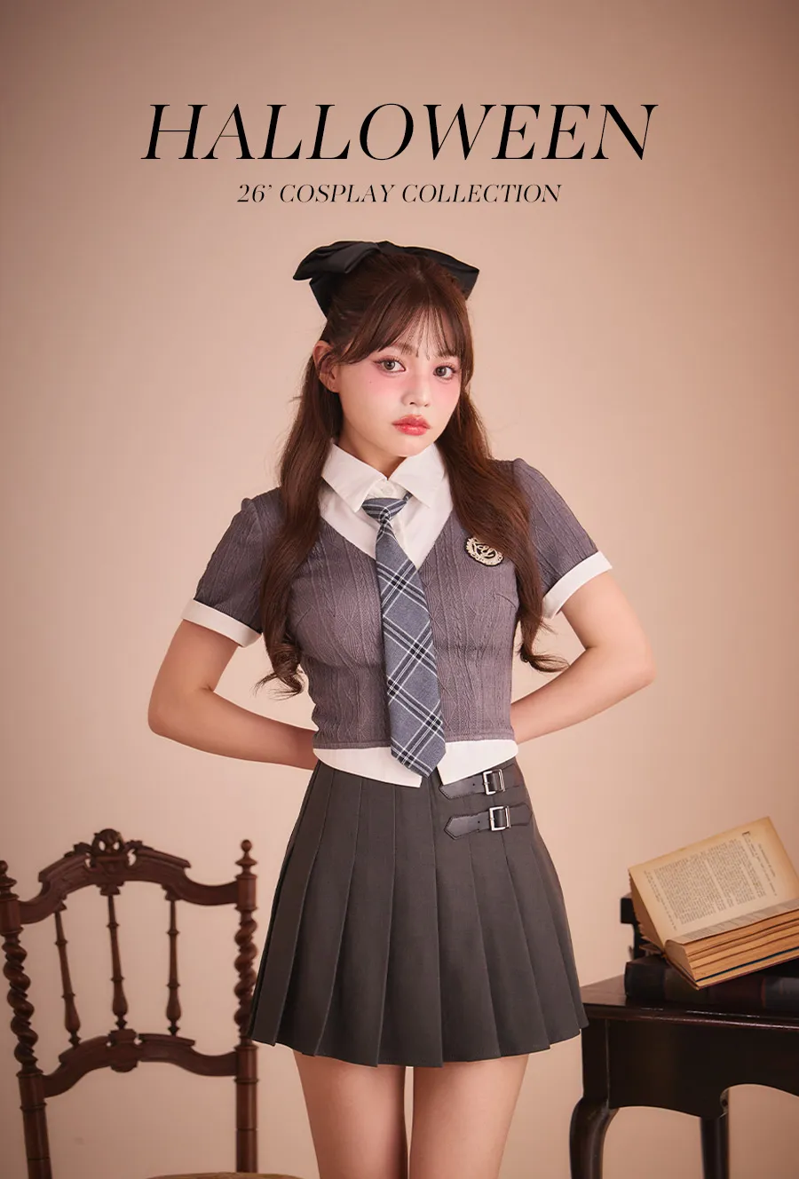 吉木千沙都が着る、大人女子のためのハロウィンスタイル