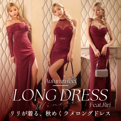 リリちゃん着用 LONG DRESS