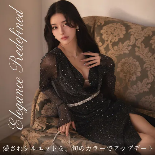 るりぴちゃん着用 ミディアムドレス