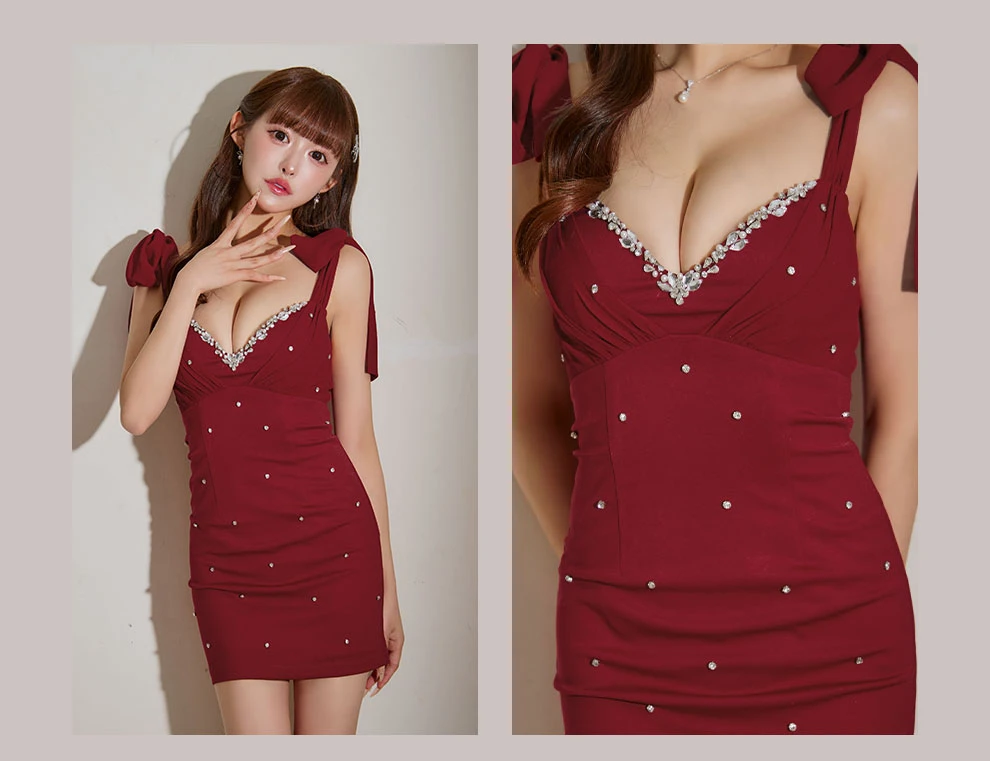 ワインレッドキャバドレスコレクション❤️ - ドレスショップ