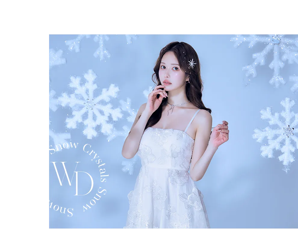 キャミソールフラワーシフォンドレス7