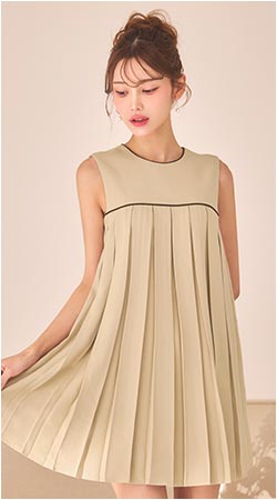 るりぴちゃん着用 ベージュワンピースはこちら