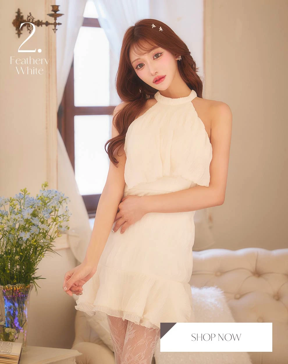 アメスリシフォンマーメイドミニドレス1