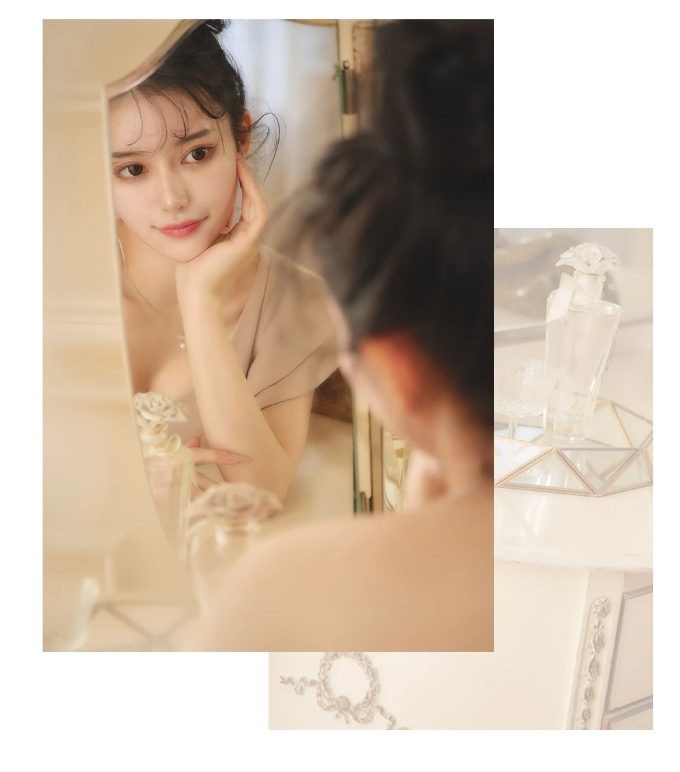 フリルワンショルダーミニドレス4