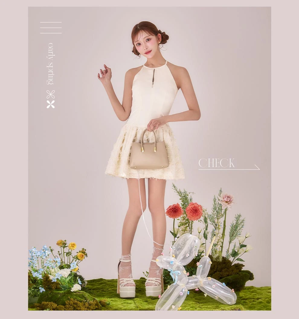 明日花キララちゃん着用 アメリカンスリーブドレス3