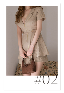 ゆめちゃん着用 テーラードショートパンツセットアップ