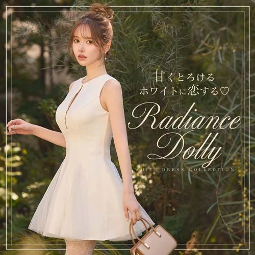 ゆめちゃん着用 春の新作ホワイトドレス