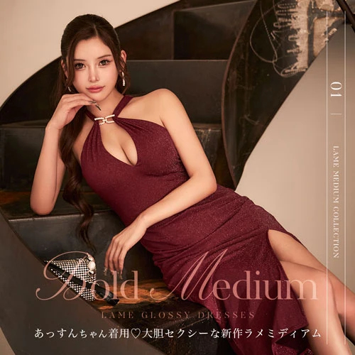 あっすんちゃん着用　ミディアムドレス特集