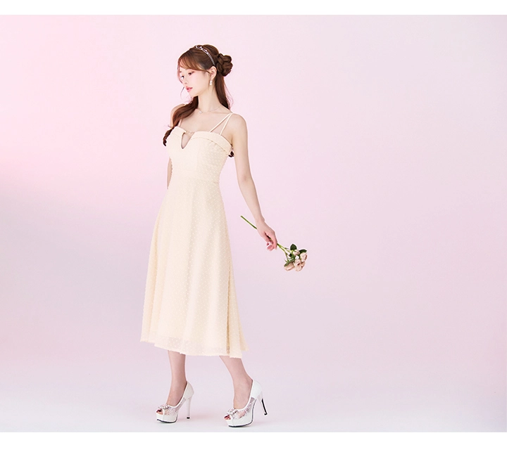 ロングラメワンピースドレス02