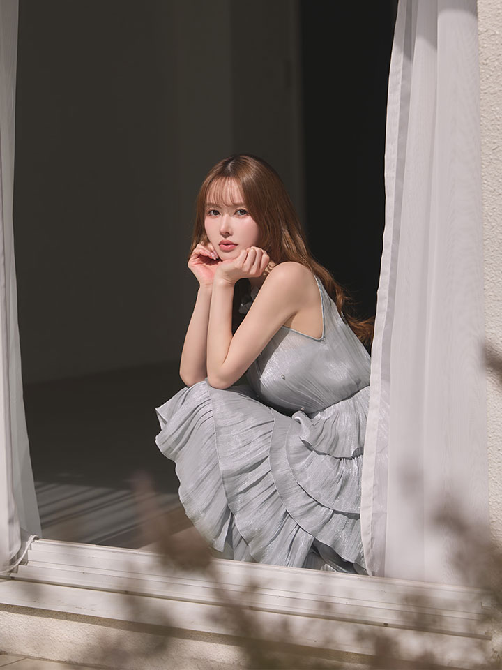 アメスリティアードワンピースドレス/キャバドレス08