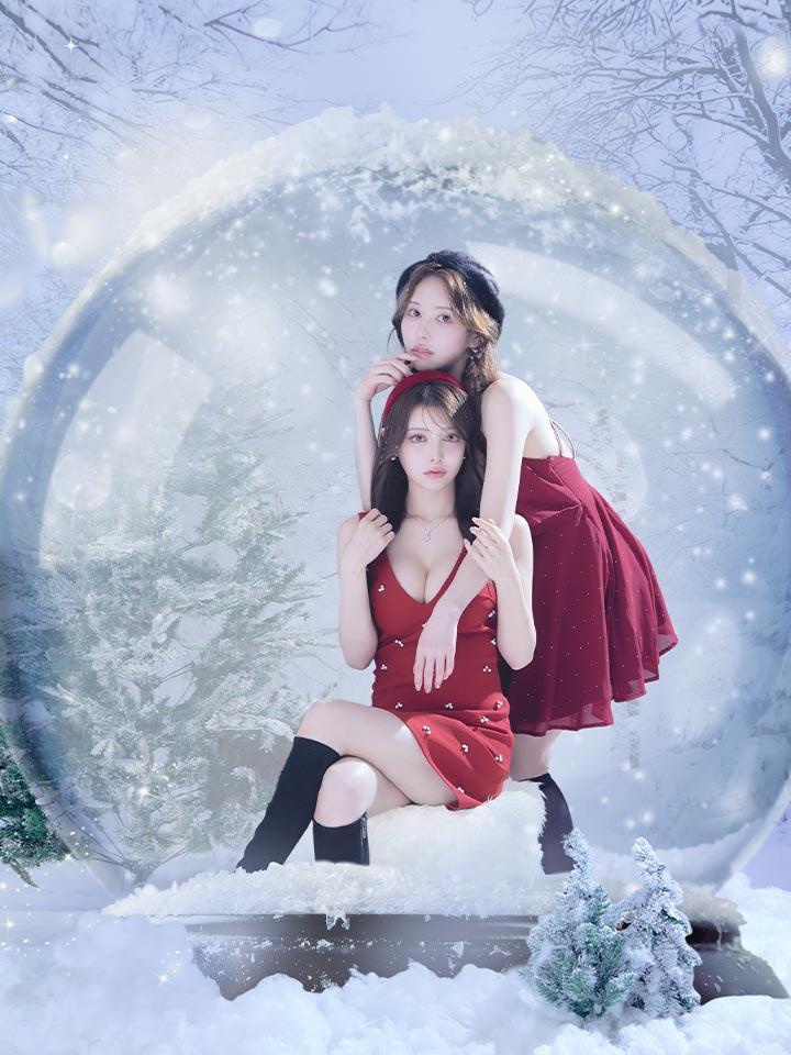 ビジューノースリーブAラインミニドレス/キャバドレス20