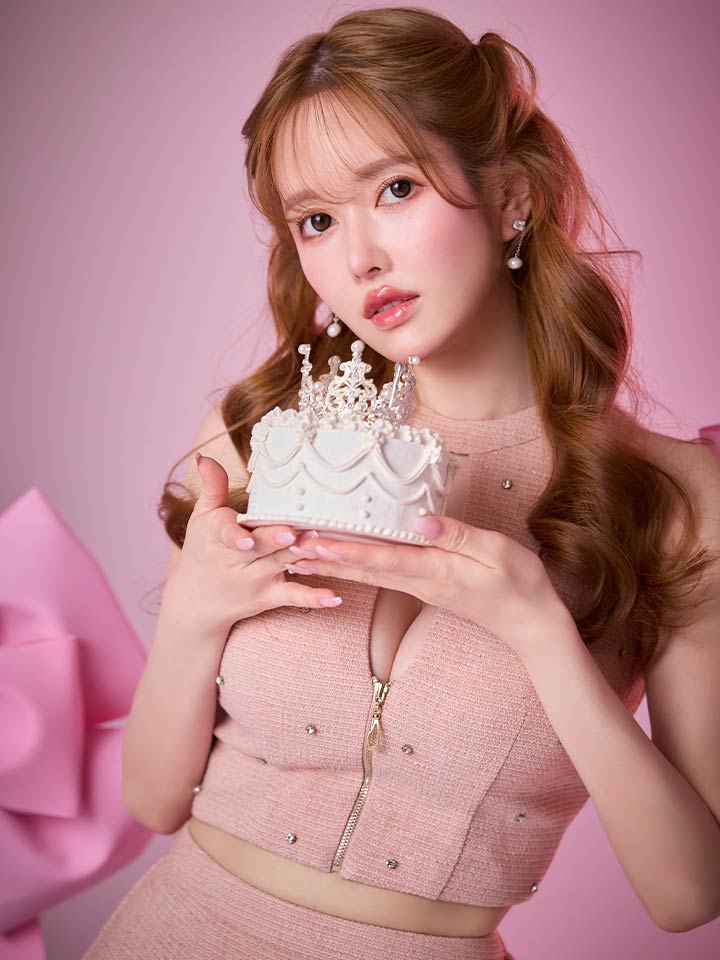 フロントジップアメスリビジューセットアップミニドレス/キャバドレス11