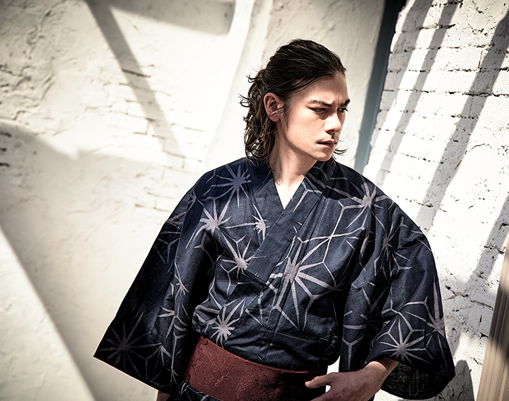 新品即決 二部式浴衣 赤黒 麻の葉 浴衣 - ditpamobvit.kalsel.polri.go.id