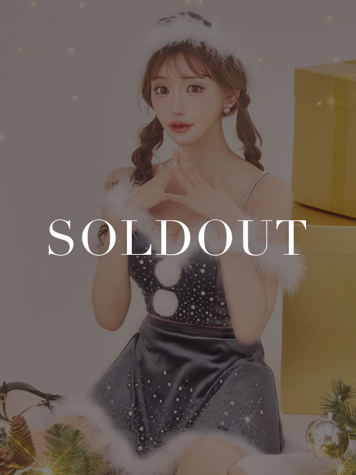 リボンファーサンタコスプレ