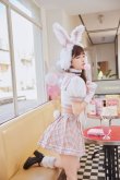 画像4: 【即日発送】ドーリーバニーアイドルセーラー【マリームーン】【ハロウィンコスプレ7点セット】【フリーサイズ/2カラー】[YMT] (4)
