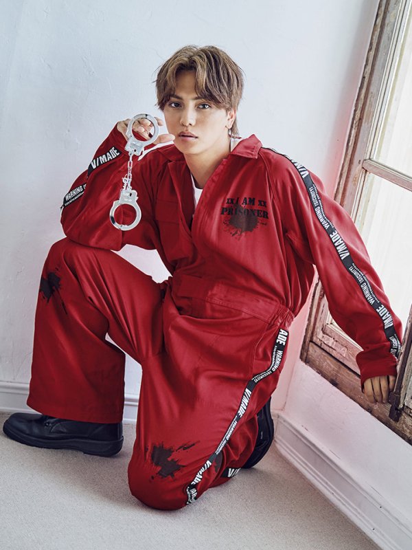 画像11: 【即日発送！】【ハロウィン】 ユニセックス/ 囚人コスプレ コスチューム 【コスプレ2点セット】 【S-XXLサイズ/2カラー】(HC206-SV)[OF01] (11)